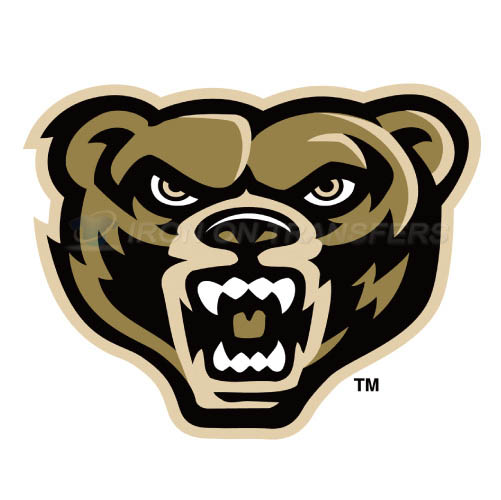 Oakland Golden Grizzlies Iron-on Stickers (Heat Transfers)NO.5736